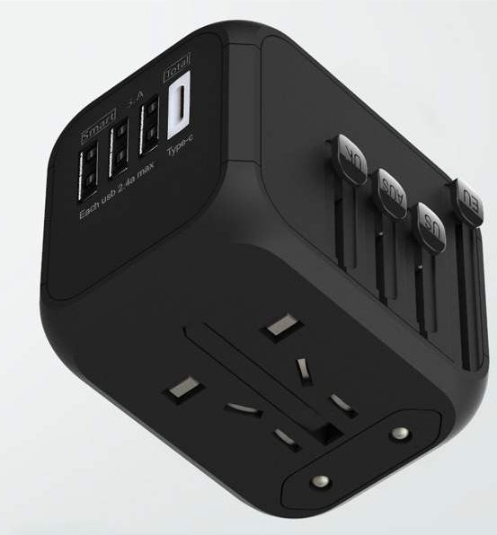 Multi-Function Plug Converter – Universal Travel Adapter