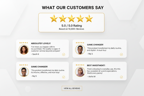 Good customer reviews 